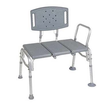 Healthline Heavy Duty Transfer Bench with Adjustable Height Legs