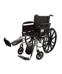 18" Wheelchair Lightweight with Full Padded Arms & ELR K3