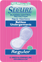 Generic Comfortable bladder control protection Regular Beltless Undergarments