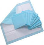 Healthline Chux Disposable Underpads 23 x 36, Waterproof Blue, 50/Pack