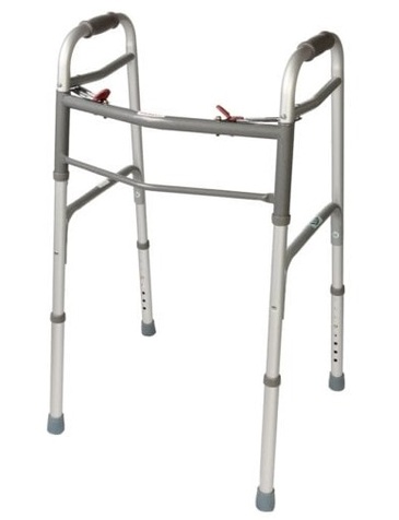 Healthline Folding Walker Without Wheels