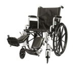 16" Wheelchair with Padded Desk Arm & ELR K1
