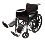 Healthline 16" Wheelchair with Padded Full Arm & ELR K2