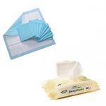 Healthline Baby Changing Kit (Wee Wee Pad and Baby Wipes)