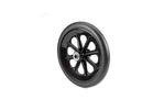 Healthline Black Wheel Replacement For Wheelchairs, 8'' by 1''